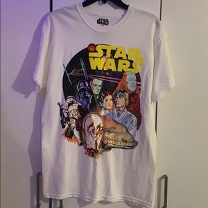 White Star Wars tshirt
